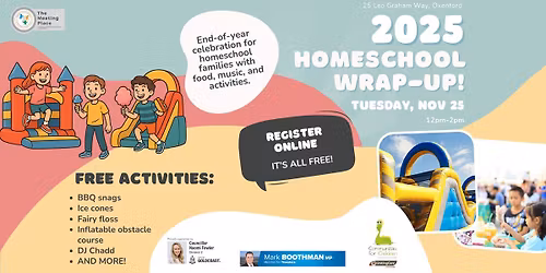 2025 Homeschool WRAP-UP! (end of year party)