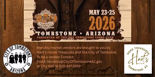 Discover Tombstone Monthly Market Joins Wyatt Earp Days