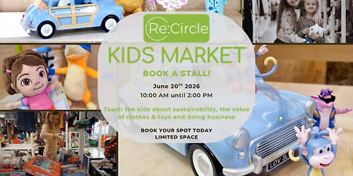 Re:Circle Onehunga Kids Market - Undercover outside the shop!