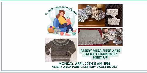 Fiber Arts Group April Community Meetup