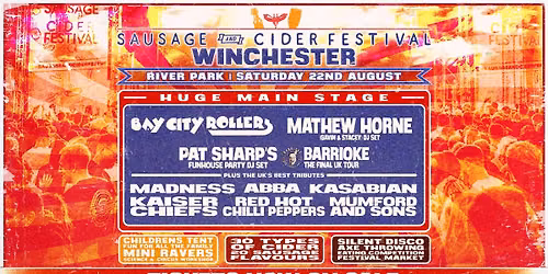 Sausage and Cider Festival - Winchester 2026