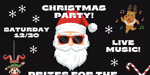 Christmas Party at The Barrel House! Live Rock & Roll Band!