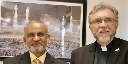 Jummah and Dialog with Dr. Kalik and Fr. Hostetter