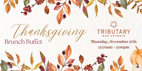 Thanksgiving Brunch and Cocktail Bar on the River Walk