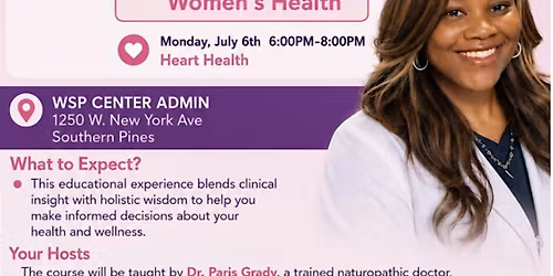 Holistic Health Seminar: Women's Health