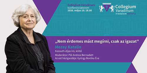 \u201eNem \u00e9rdemes m\u00e1st meg\u00edrni, csak az igazat\u201d