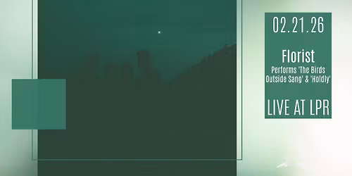  Florist Performs 'The Birds Outside Sang' & 'Holdly'