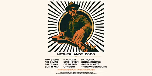 Martin Harley at Rozenknopje - Eindhoven, NL