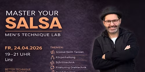Master Your Salsa | Men's Technique Lab