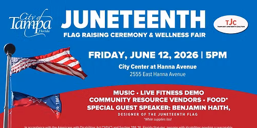 Juneteenth Flag Raising & Wellness Fair