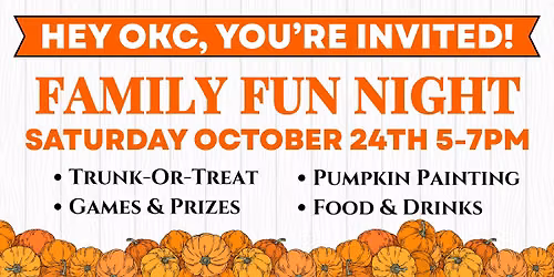 Family Fun Night (Trunk-Or-Treat)