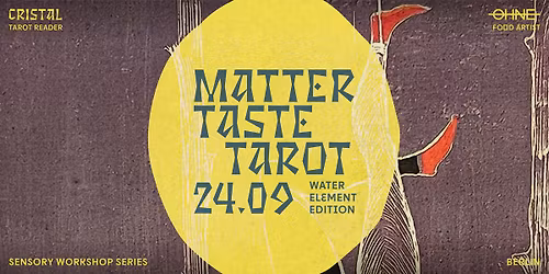 matter taste tarot ~ water element