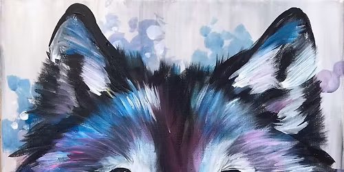 Paint 'Call of the Wild' In Evesham with Brush party with Kirsty