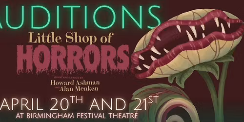 Auditions: Little Shop of Horrors