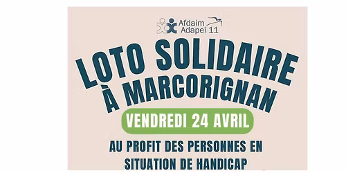 Loto Solidaire - MARCORIGNAN