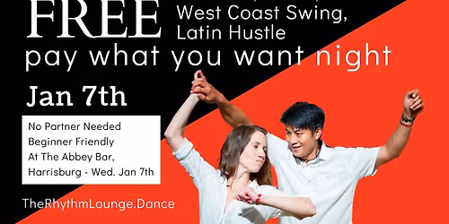 FREE Pay What You Want Night, Jan 7th