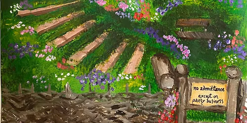 The Hobbit Hole -  Paint and Pudding at the Dun Cow, Bardwell  
