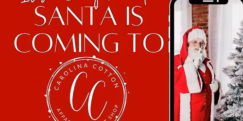 Santa Is Coming PLUS Oak + Ox Pop-Up at Carolina Cotton! 