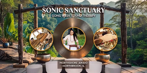 Sonic Sanctuary: Gong Wash Sound Therapy