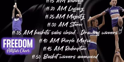 Freedom Allstar Cheer End of Season Showcase 