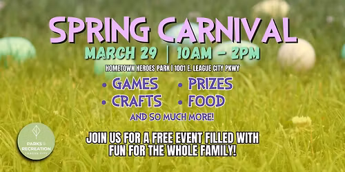 League City Parks & Recreation - Spring Carnival
