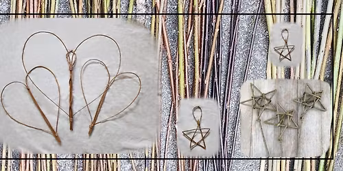 Willow Weaving Christmas Decoration Evening 