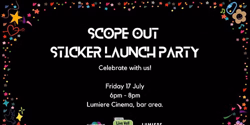 Scope Out - Sticker Launch Party