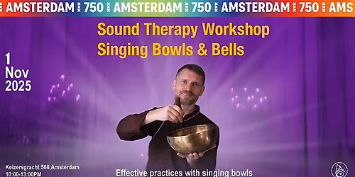 Exclusive Sound Therapy Workshop  in Amsterdam