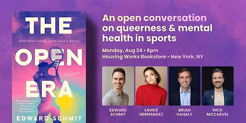 Book Talk | The Open Era with Edward Schmit
