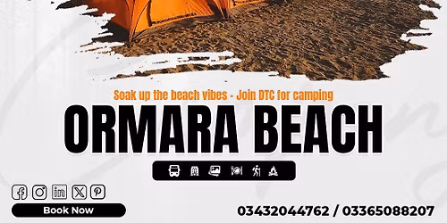 Ormara Beach Camping