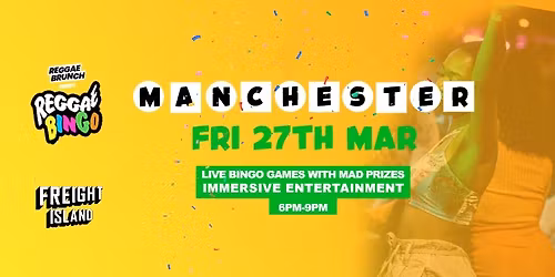 Reggae Bingo - Manchester - Fri 27th Mar