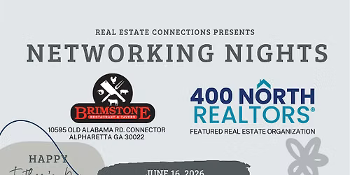 Real Estate Connections North Atlanta June 16, 2026