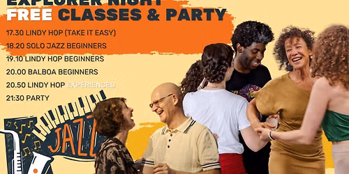 EXPLORER NIGHT - FREE TASTERS AND FREE PARTY