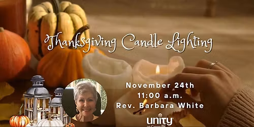 Thanksgiving Candle Lighting Service