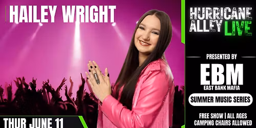 Hurricane Alley LIVE Presents: Hailey Wright