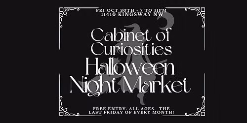 Cabinet of Curiosities Halloween Night Market 