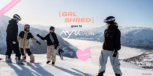 GRLSHRED Slamjam i Myrkdalen