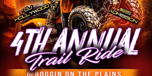 Ground Pounders 4th Annual Trail Ride