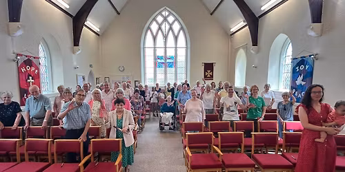 Morning worship with Holy Communion led by Rev Sue Jacobs
