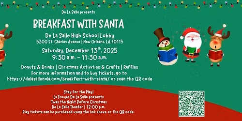 De La Salle High School Breakfast with Santa
