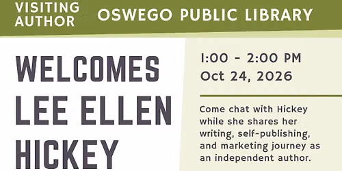 Visiting Author Lee Ellen Hickey
