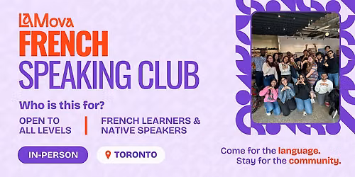 \u2728French Speaking Club - LaMova\u2728