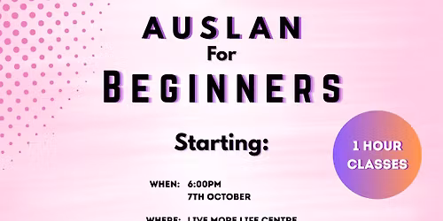 Auslan - Beginners Class: Term 4 (8 Weeks)