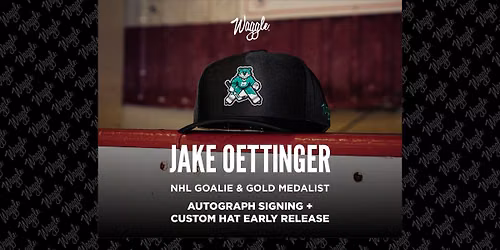 Jake Oettinger Autograph Signing & Custom Hat Early Release