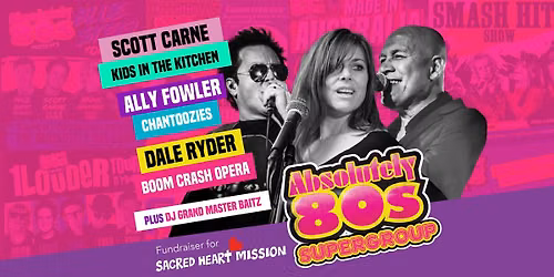 ABSOLUTELY 80s SUPERGROUP TO ROCK ST KILDA IN SUPPORT OF SACRED HEART MISSION