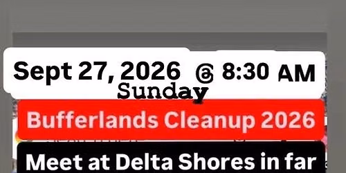 Bufferlands Collaboration Cleanup 22, 9\/27\/2026