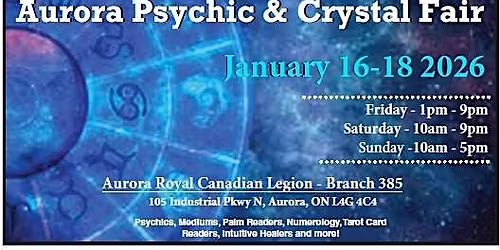 Aurora Psychic & Crystal Fair