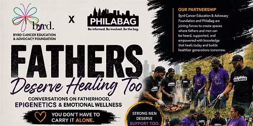 Fathers Deserve Healing Too: Community Clean Up, Cookout & Epigenetics Talk
