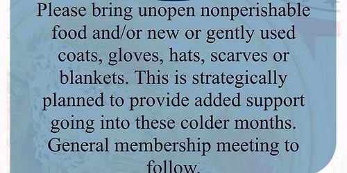 Food \/ Clothing Drive