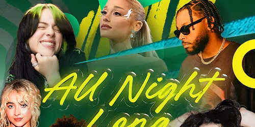 Pop & RnB All Night Long - Limited Free Tickets